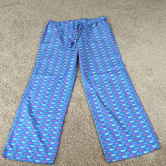 Vineyard Vines Other - Vineyard vines small blue multi whale print lounge pants/pajamas.